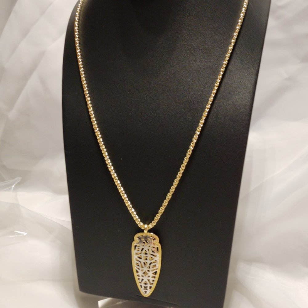 Kendra Scott Sienna Necklace in Gold and Silver